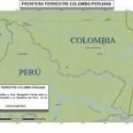 Mapa de las fronteras del Perú