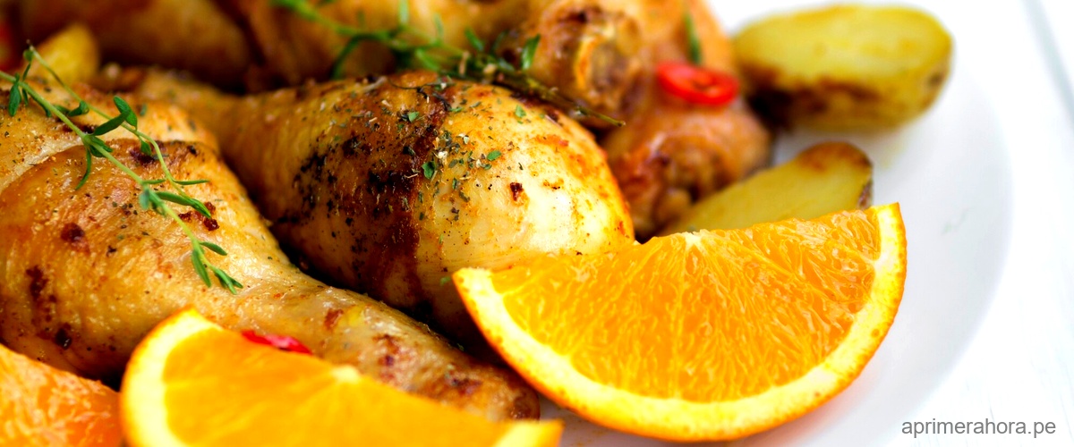 Pollo a la naranja de la abuela: tradición y sabor en cada bocado.