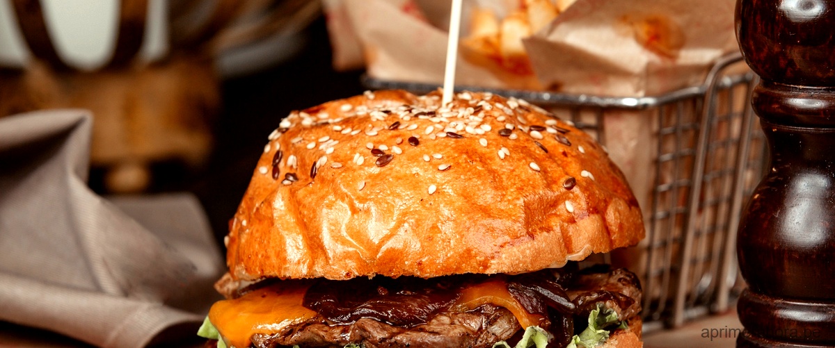 ¿Qué es el aditivo para las hamburguesas?